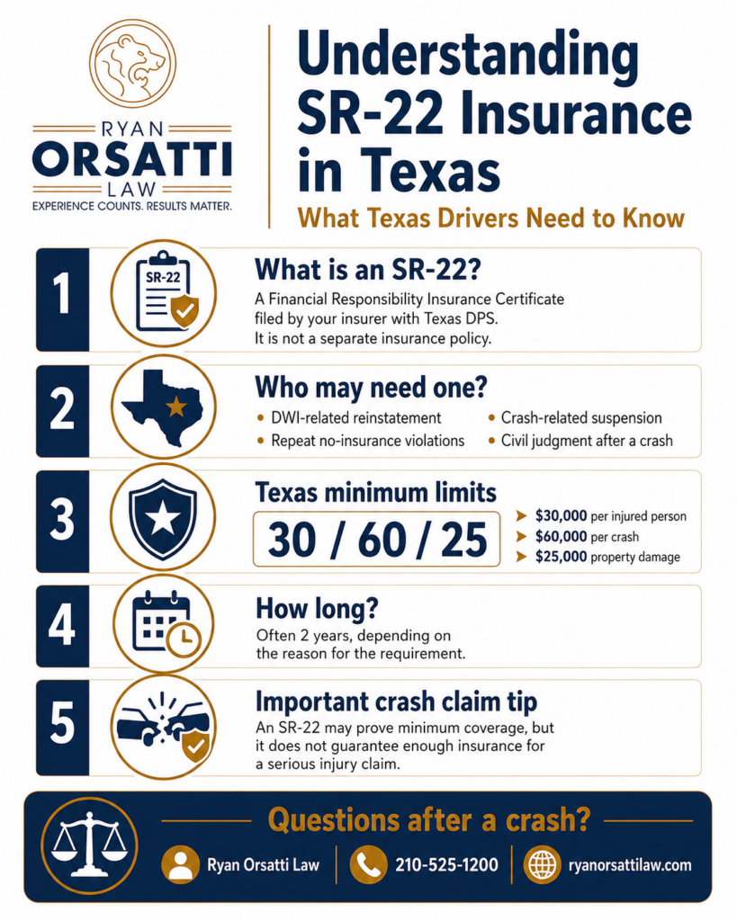 Understanding SR-22 Insurance: What Texas Drivers Need to Know