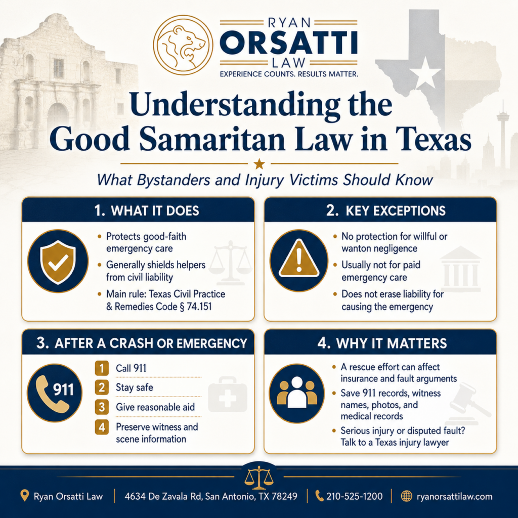 Understanding the Good Samaritan Law in Texas