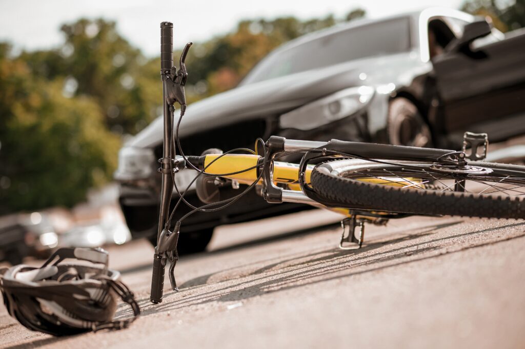 Bike accidents are caused by driver negligence, road hazards, poor weather, or construction zone dangers.